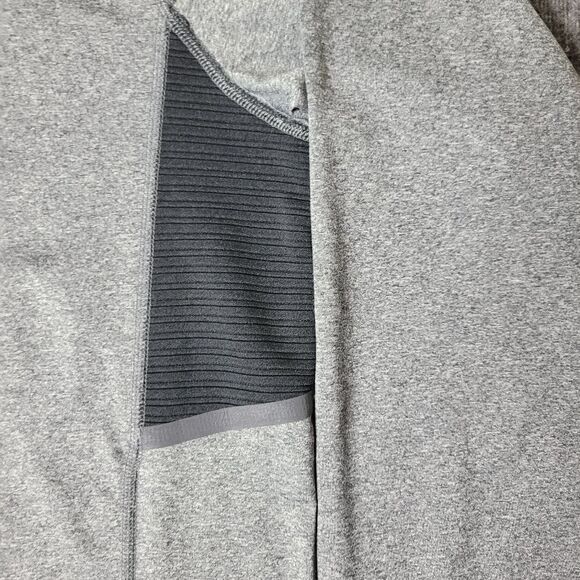 Spyder Proweb Mens Golf Sweater Size L Grey Black Crew Neck Fleece Long Sleeve - Picture 5 of 13